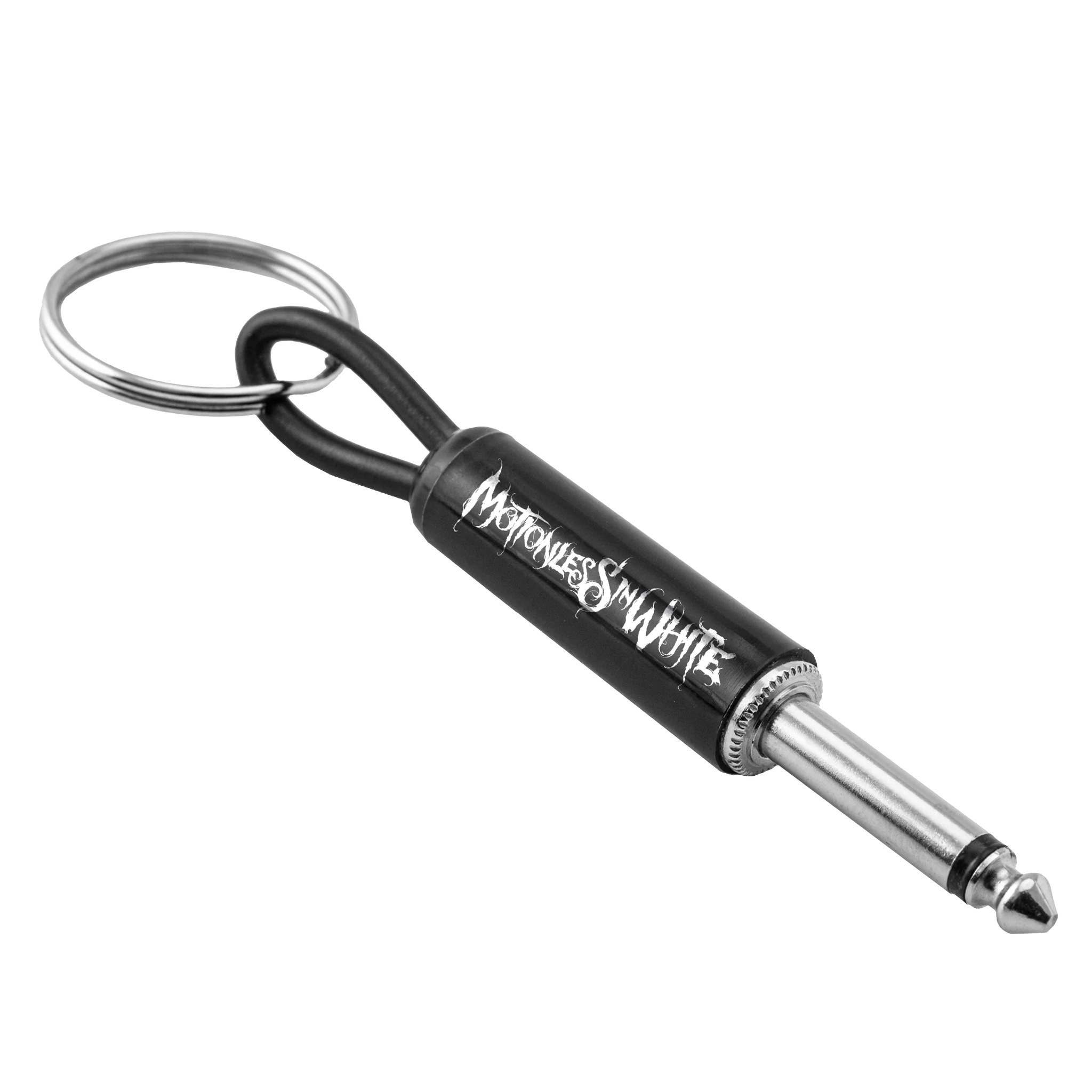 Motionless in White Logo Guitar Plug Keychain Pluginz Keychains