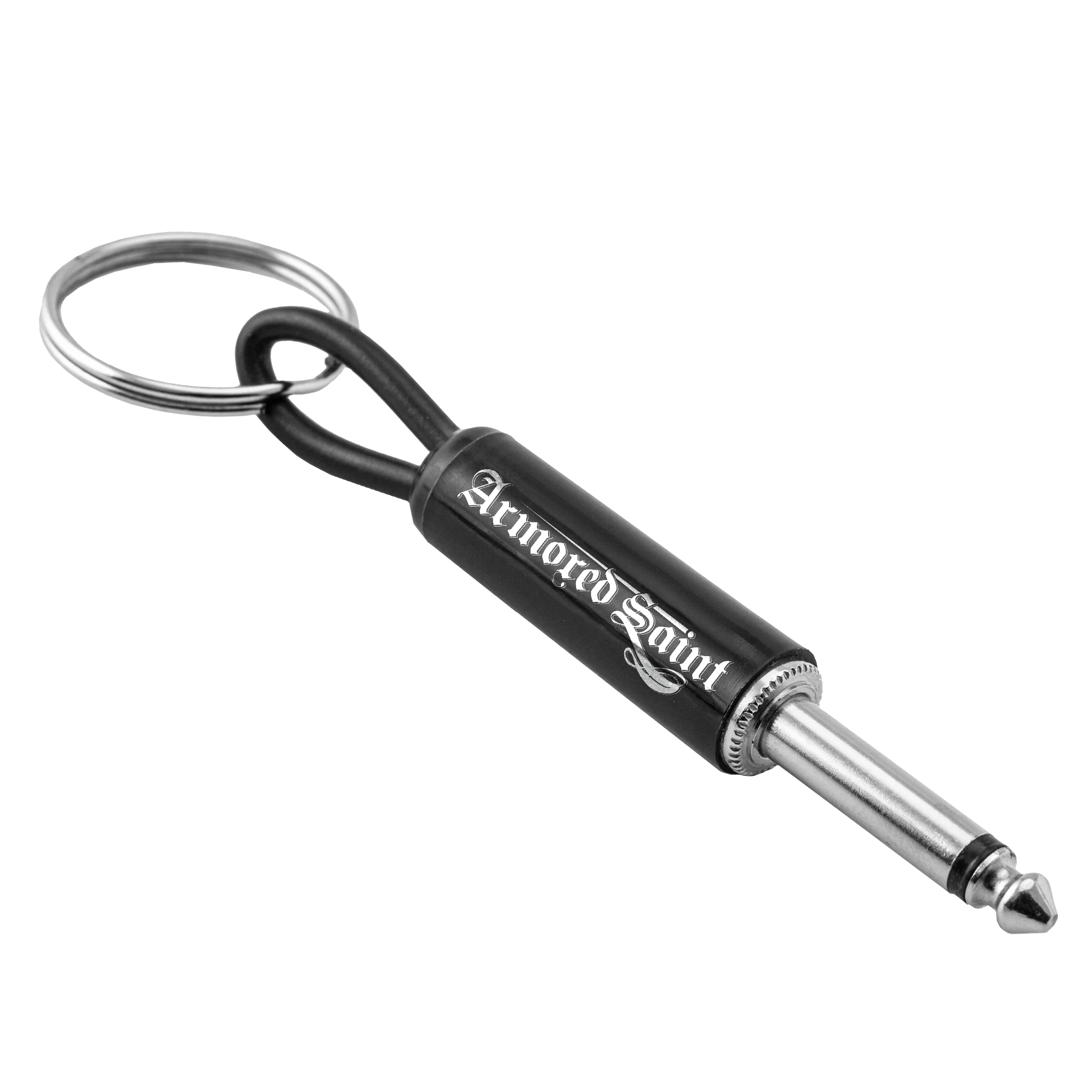 Armored Saint Logo Guitar Plug Keychain Pluginz Keychains