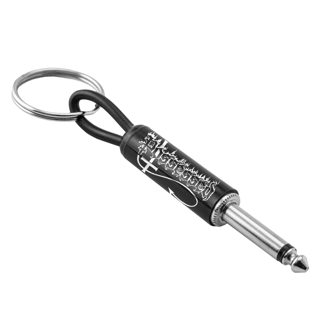 Possessed Logo Guitar Plug Keychain Pluginz Keychains