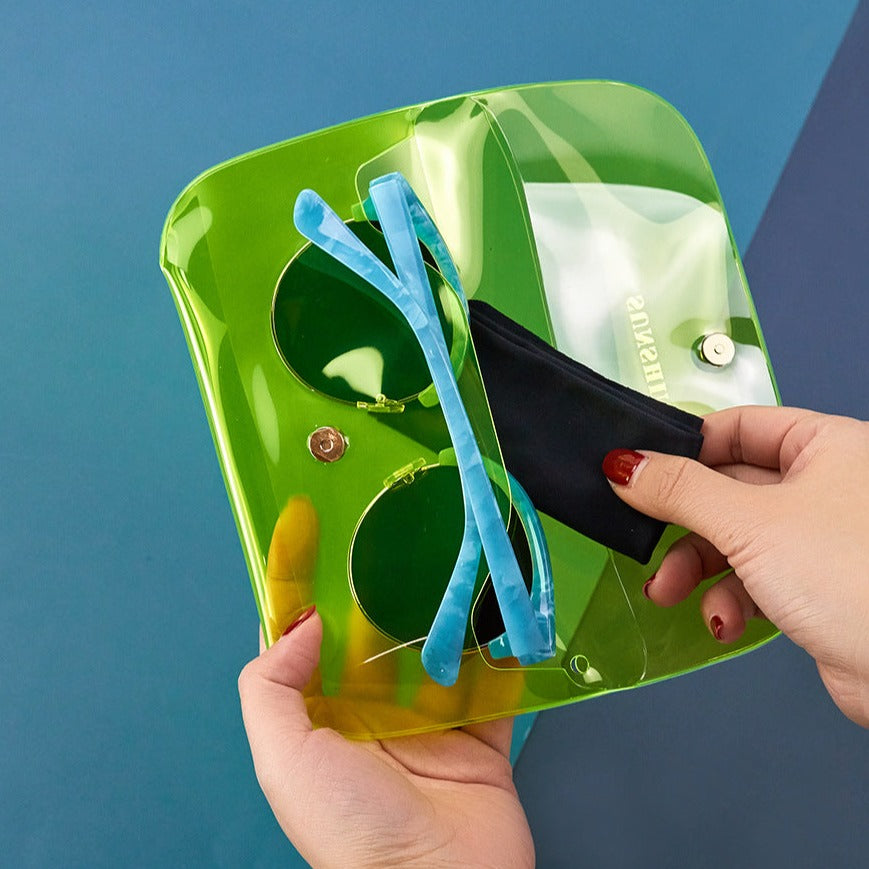 Jelly Glasses Case Gentleman.Clothing