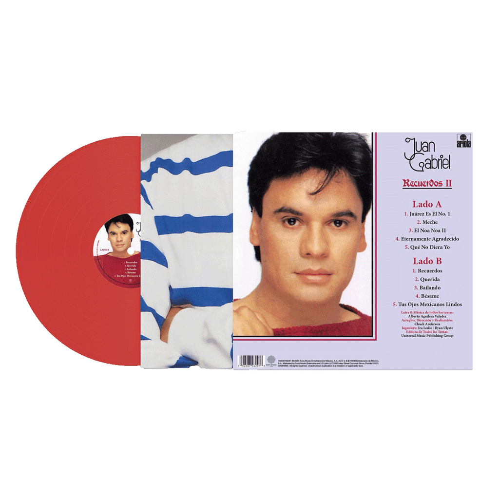 Juan Gabriel - Recuerdos II Vinyl Sony Latin