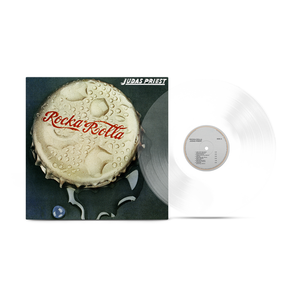 Judas Priest - Rocka Rolla 50th Anniversary Glass Clear Vinyl MNRK Heavy