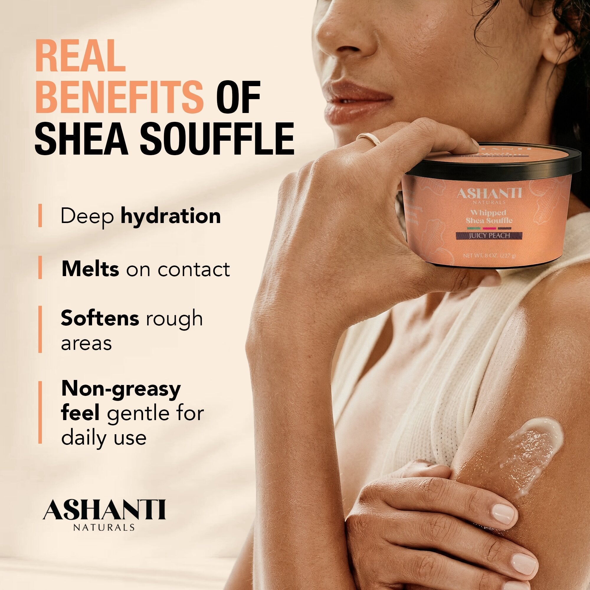 Shea Souffle - Juicy Peach AshantiNaturals