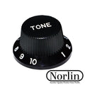 Embossed Top Hat Tone Knob for Fender® Stratocaster® Guitars Randy's LLC