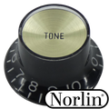 Embossed Top Hat Reflector Tone Knob for Gibson® Guitars Randy's LLC