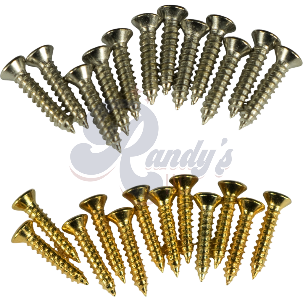 Kluson Mounting Screws for Vintage Diecast Series Tuning Machines - Fits Gibson® CLOSEOUT Randy's LLC