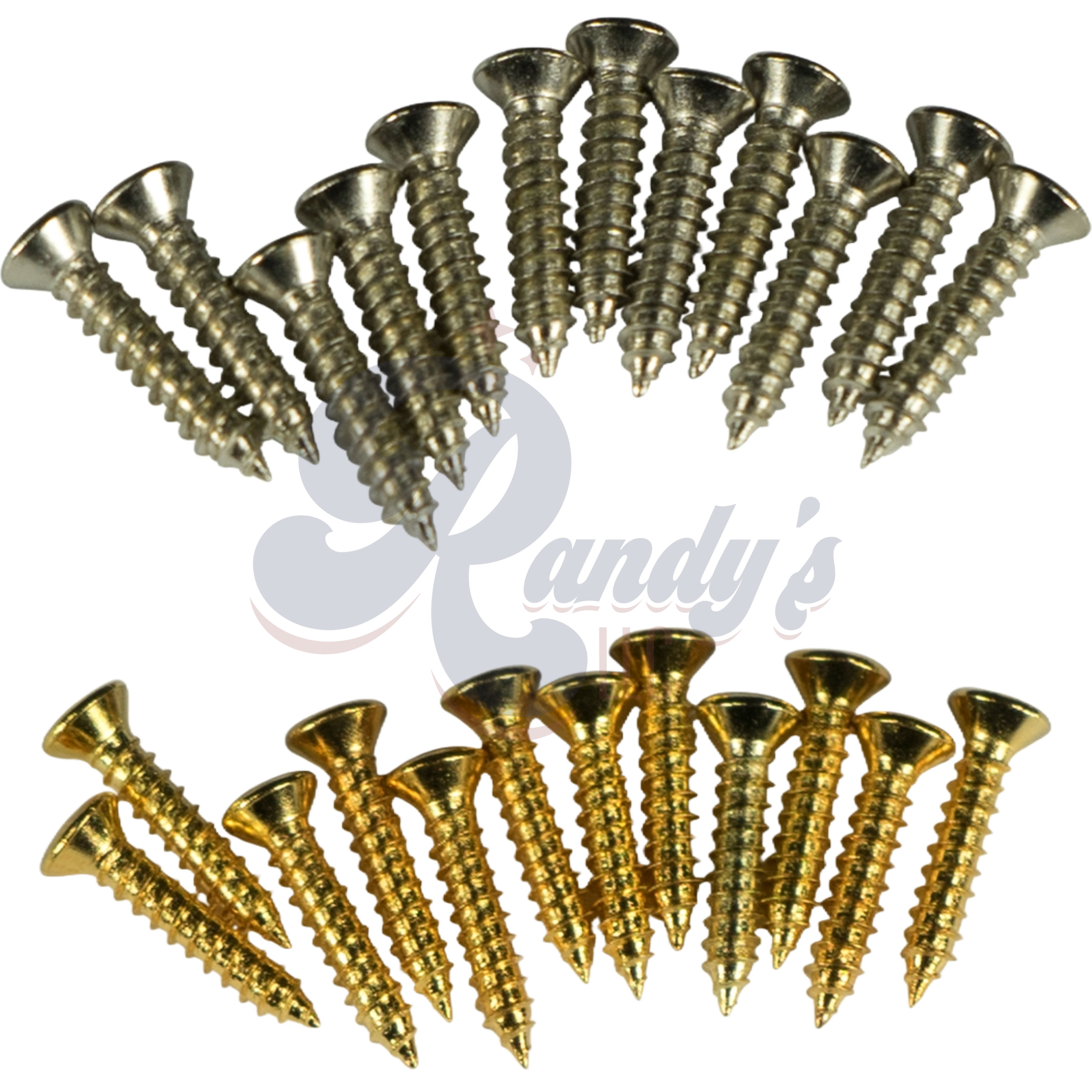 Kluson Mounting Screws for Vintage Diecast Series Tuning Machines - Fits Gibson® CLOSEOUT Randy's LLC