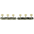 Kluson Tuners (Deluxe Series) w/ Oval Buttons (3-On-Plate) Single-Line - Fits Gibson® Randy's LLC