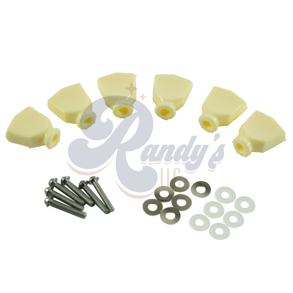 Kluson Replacement Tuner Buttons for Firebird® "Banjo" Series (6-Pack) - Fits Gibson® CLOSEOUT Randy's LLC