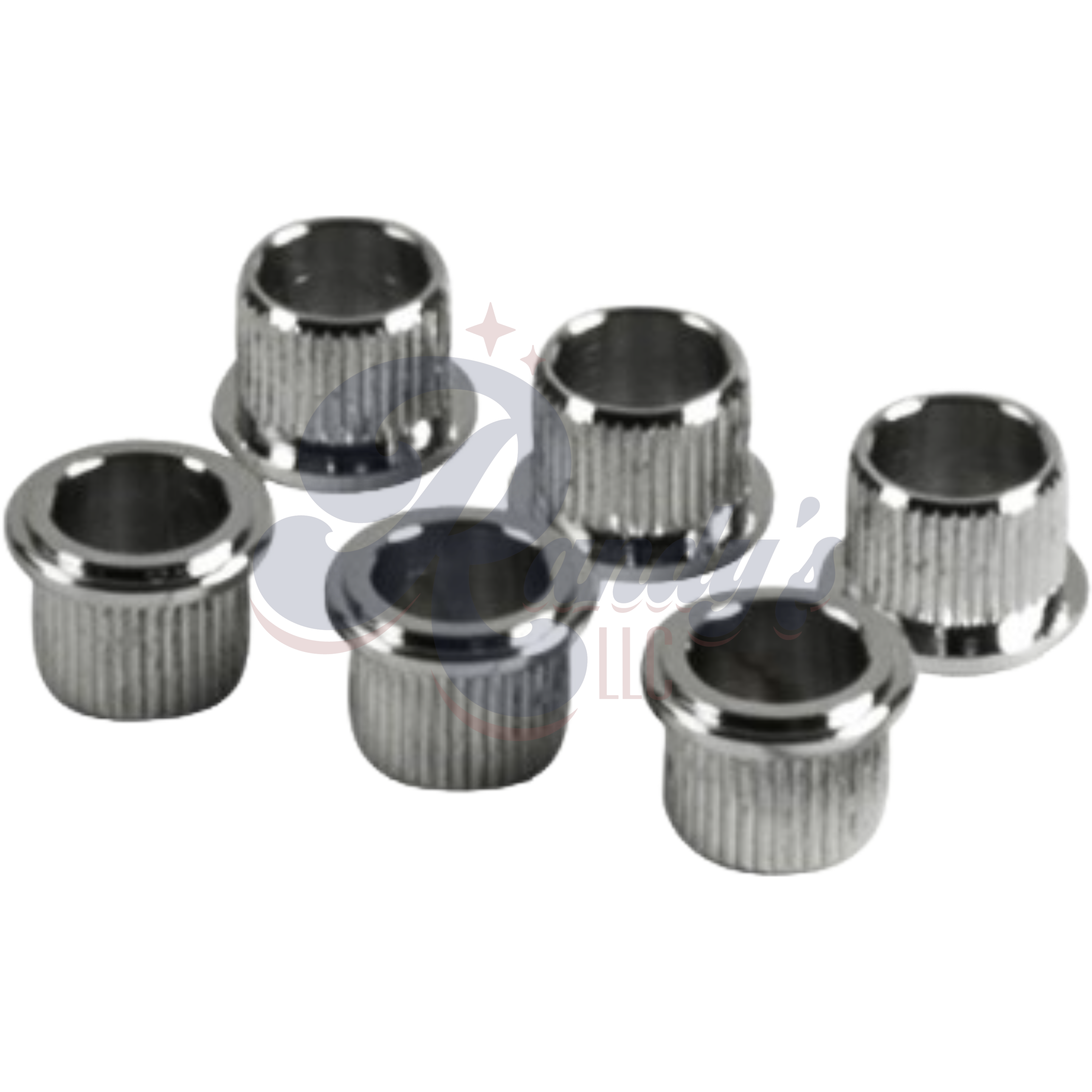 Kluson Replacement Tuner Bushings for Firebird® "Banjo" & Sealfast Series (6-Pack) - Fits Gibson® CLOSEOUT Randy's LLC