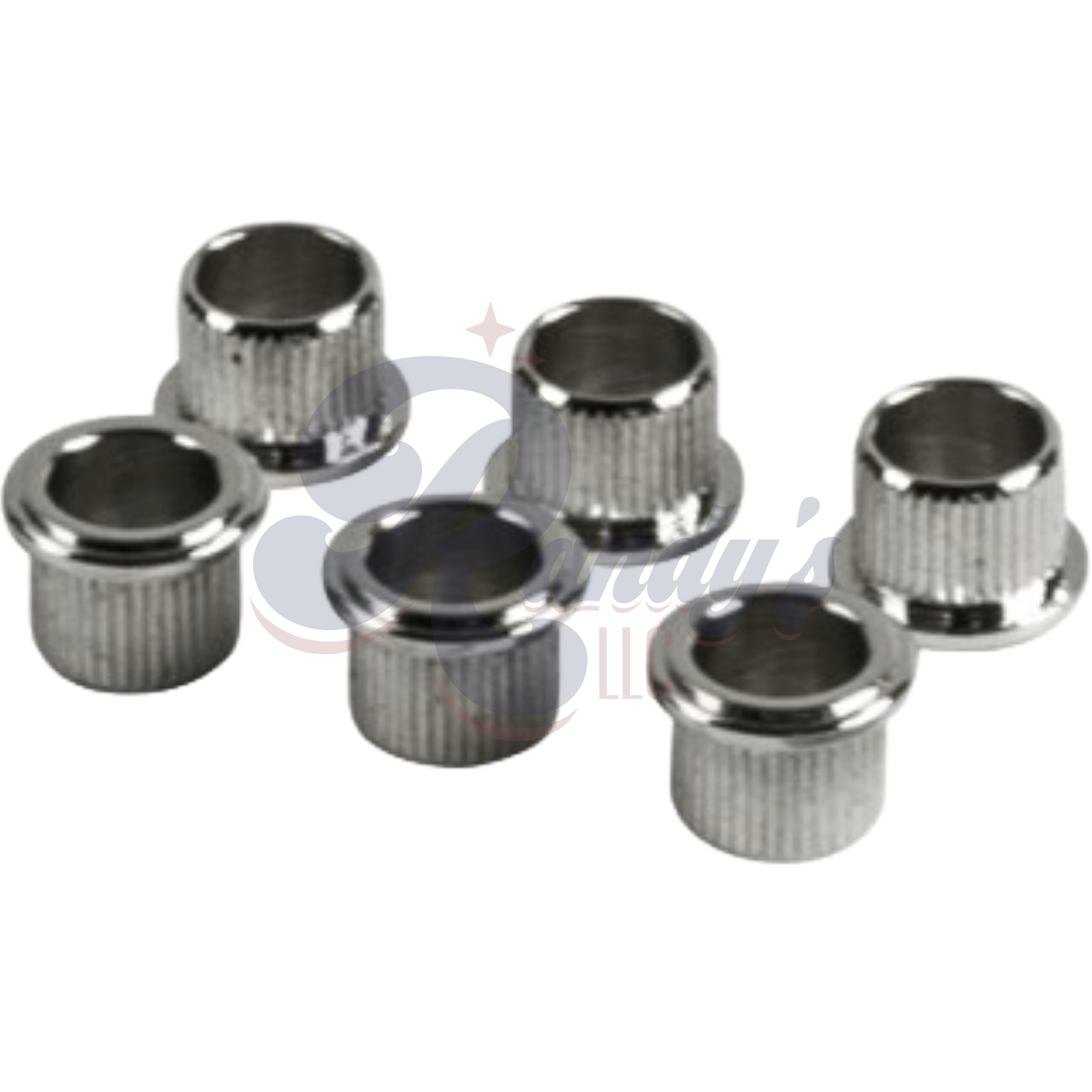 Kluson Replacement Tuner Bushings for Firebird® "Banjo" & Sealfast Series (6-Pack) - Fits Gibson® CLOSEOUT Randy's LLC