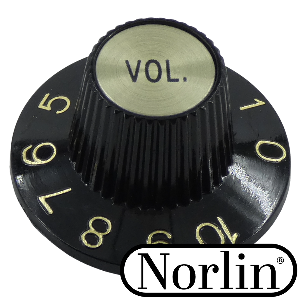 Embossed Witch Hat Volume Knob for Gibson® Guitars Randy's LLC