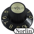 Embossed Witch Hat Volume Knob for Gibson® Guitars Randy's LLC