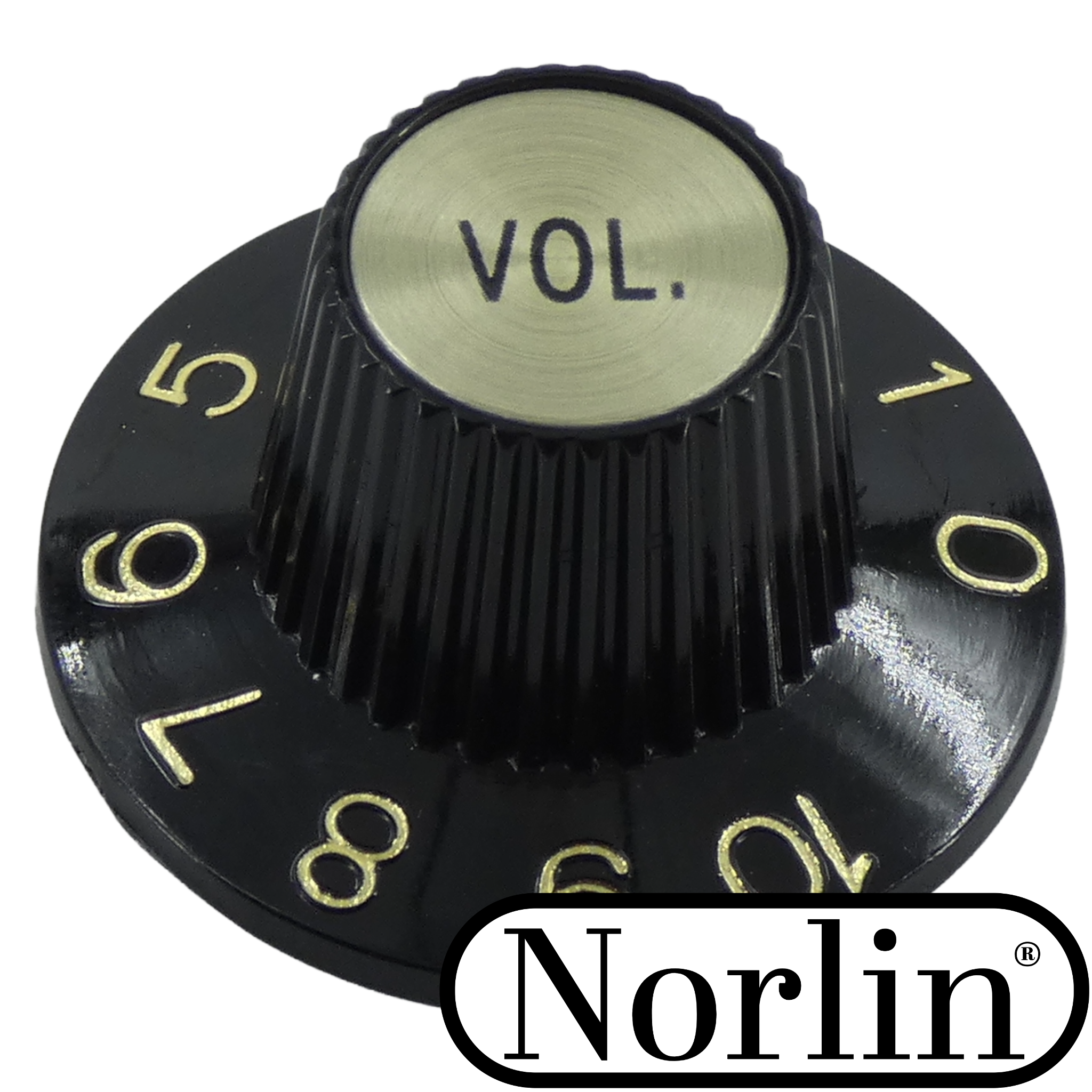Embossed Witch Hat Volume Knob for Gibson® Guitars Randy's LLC