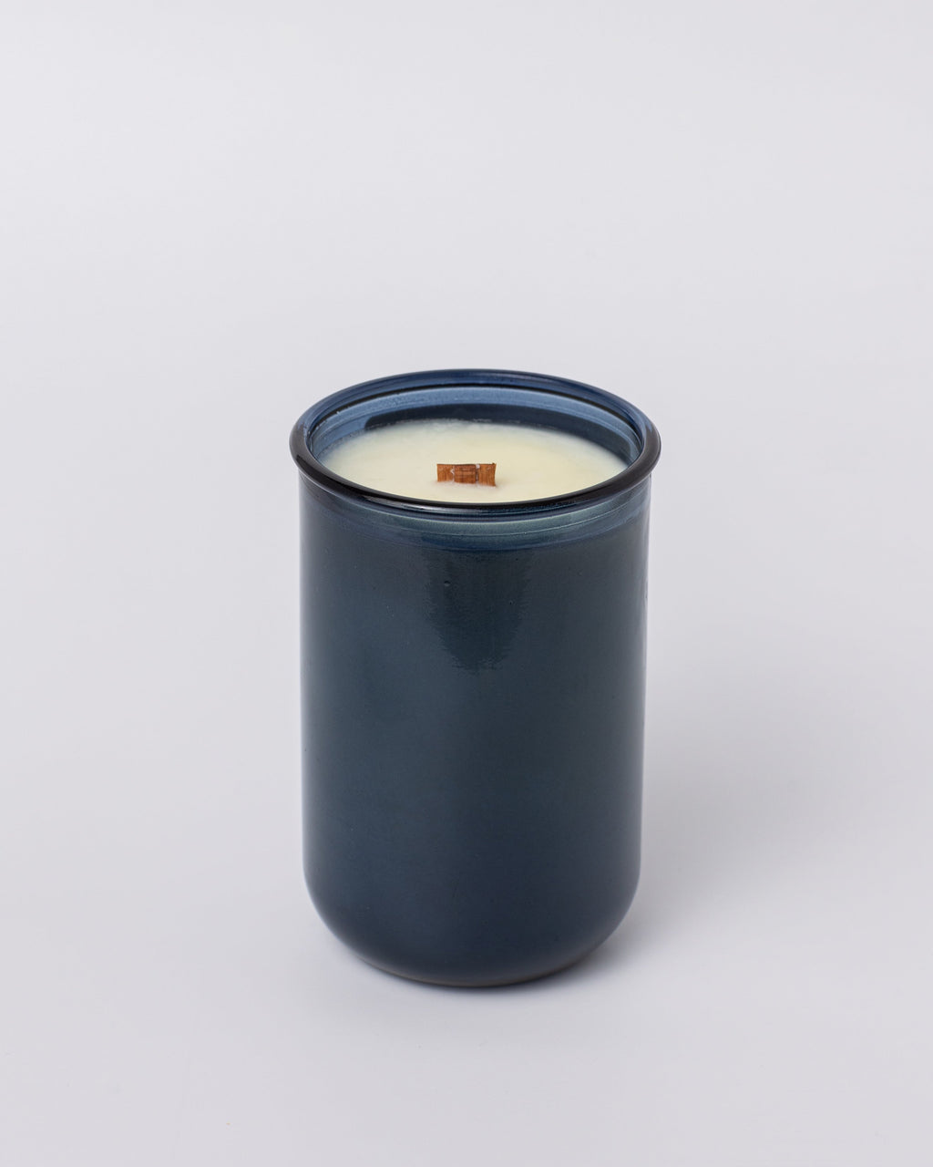 Shared Trauma Candles - Layoffs - 13 Oz Crackling Wood Wick - Worn Leather & Citron Second Life Candles