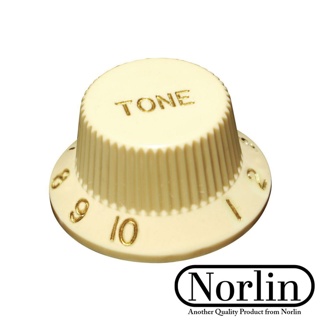 Embossed Top Hat Tone Knob for Fender® Stratocaster® Guitars Randy's LLC
