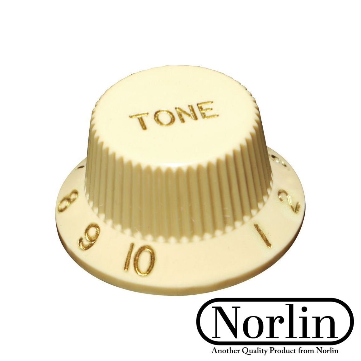 Embossed Top Hat Tone Knob for Fender® Stratocaster® Guitars Randy's LLC