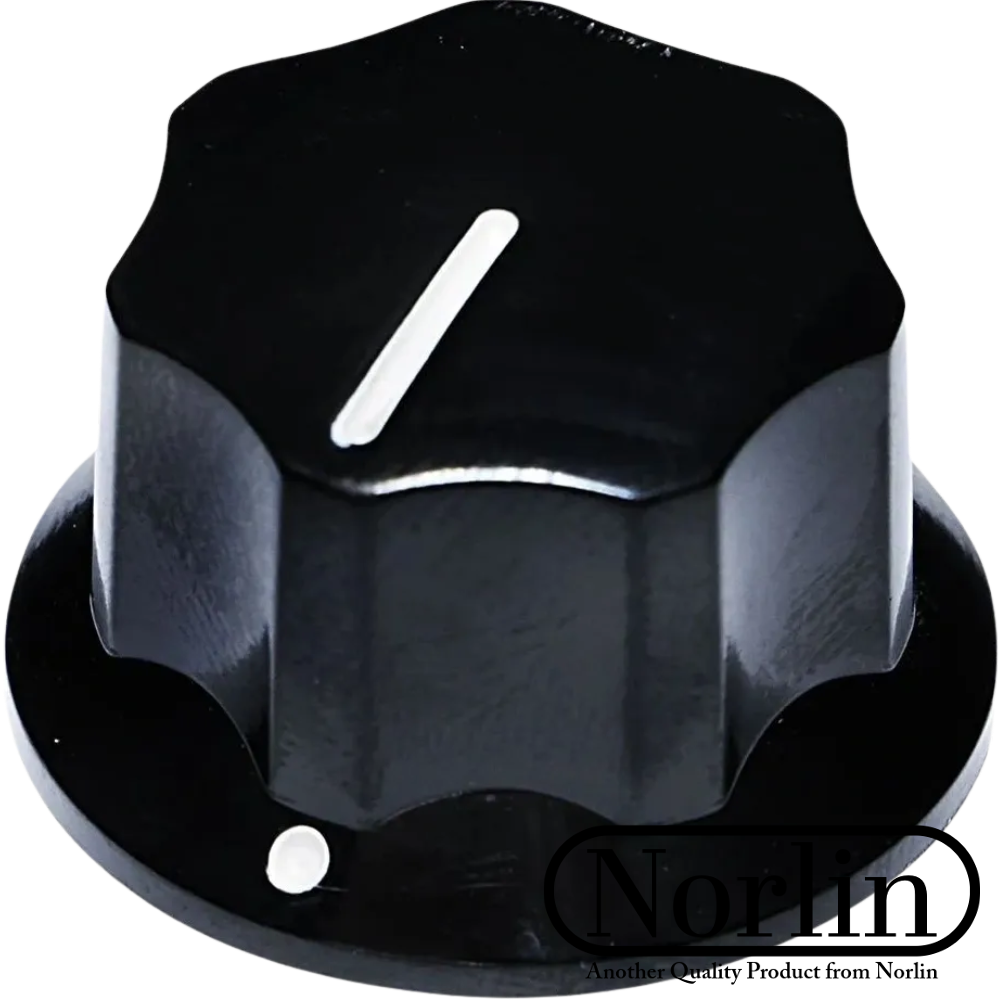 Vintage Historic Bakelite Large Control Knob for Fender® Bass Guitars (Multi-Fit) Randy's LLC
