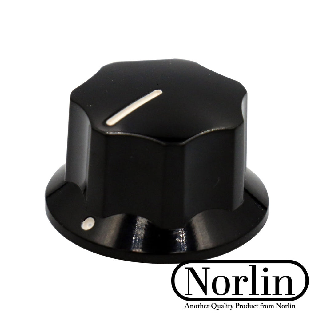 Vintage Historic Bakelite Large Relic Control Knob for Fender® Bass Guitars (Multi-Fit) Randy's LLC