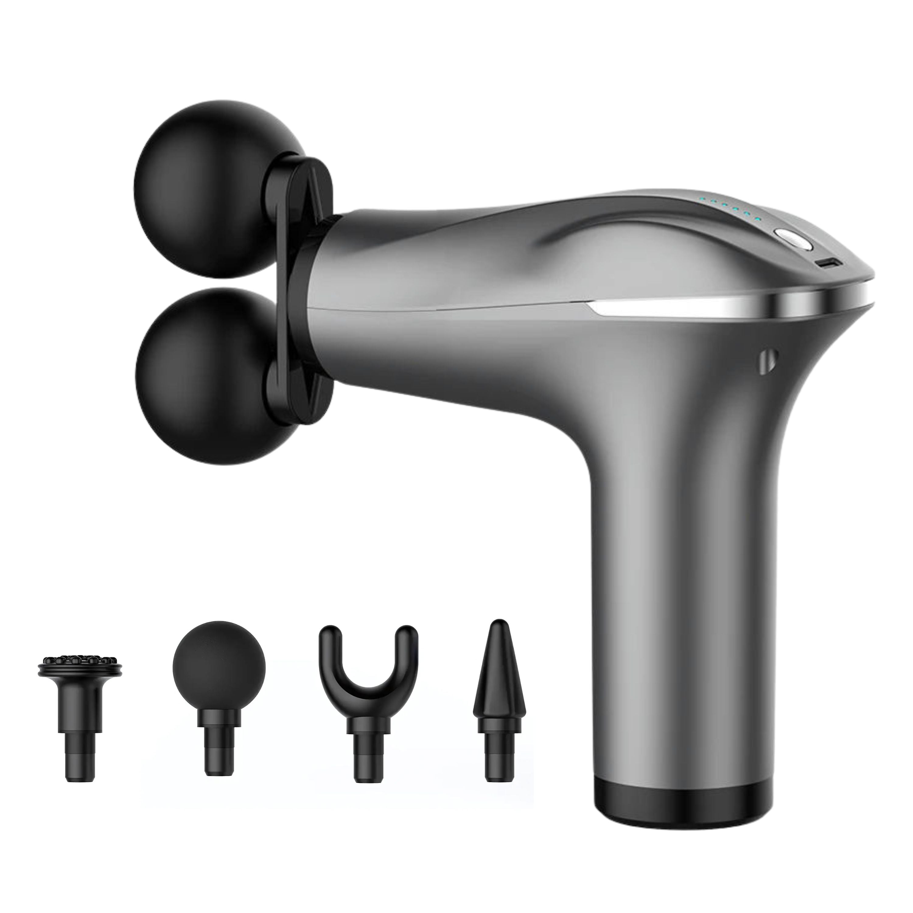 Dual Head Massage Gun Ð Handheld Deep Tissue Professional Massager KENRO