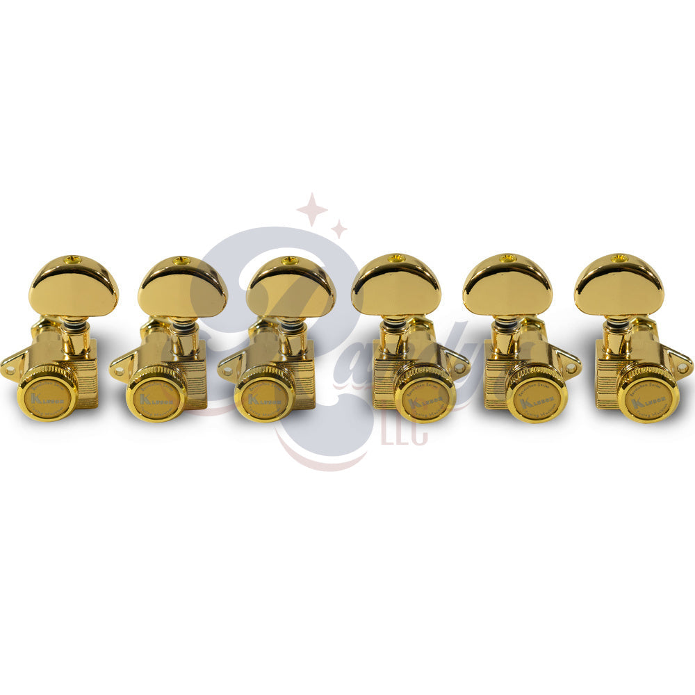 Kluson Tuners (Revolution Series) Locking E-Mount (L3+R3) - Fits Gibson® Randy's LLC