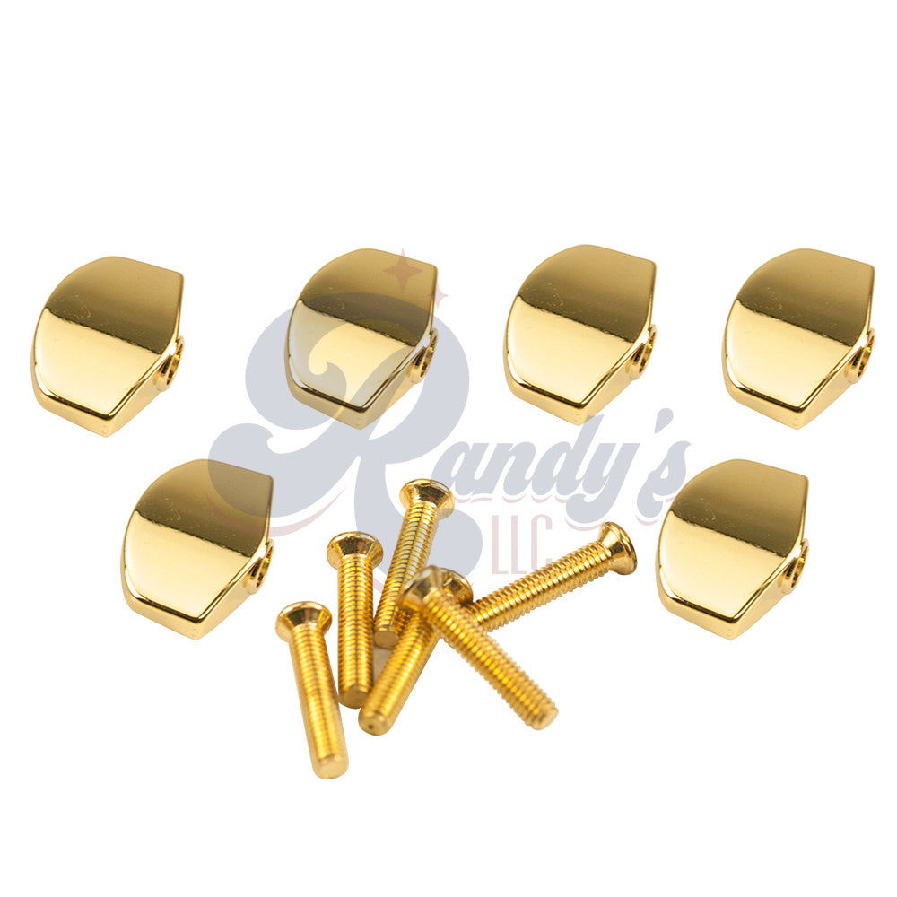 Kluson Replacement Tuner Buttons for Contemporary Diecast Series (6-Pack) Large Traditional - Fits Gibson® CLOSEOUT Randy's LLC