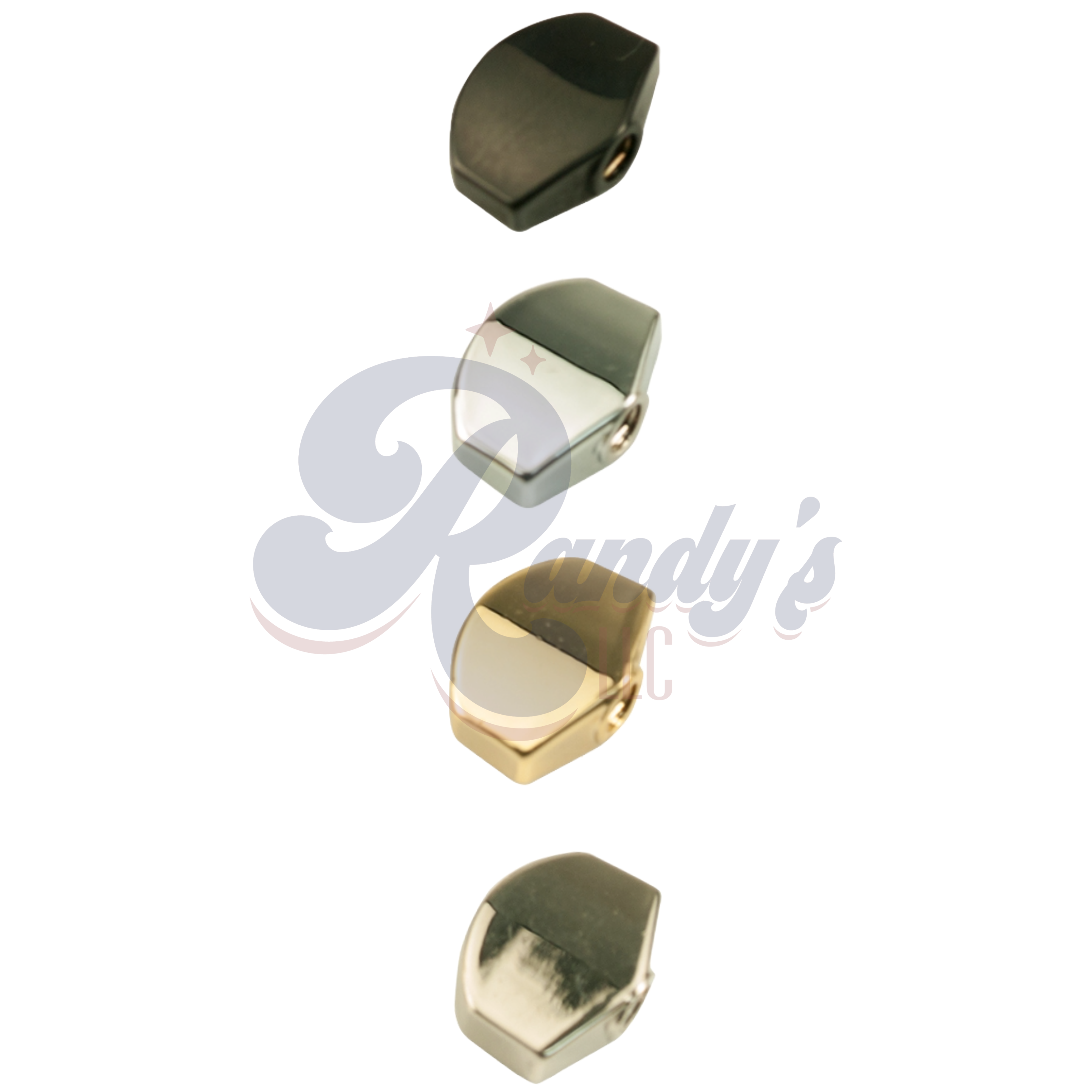 Kluson Replacement Tuner Buttons for Contemporary Diecast Series (6-Pack) Small Traditional CLOSEOUT Randy's LLC