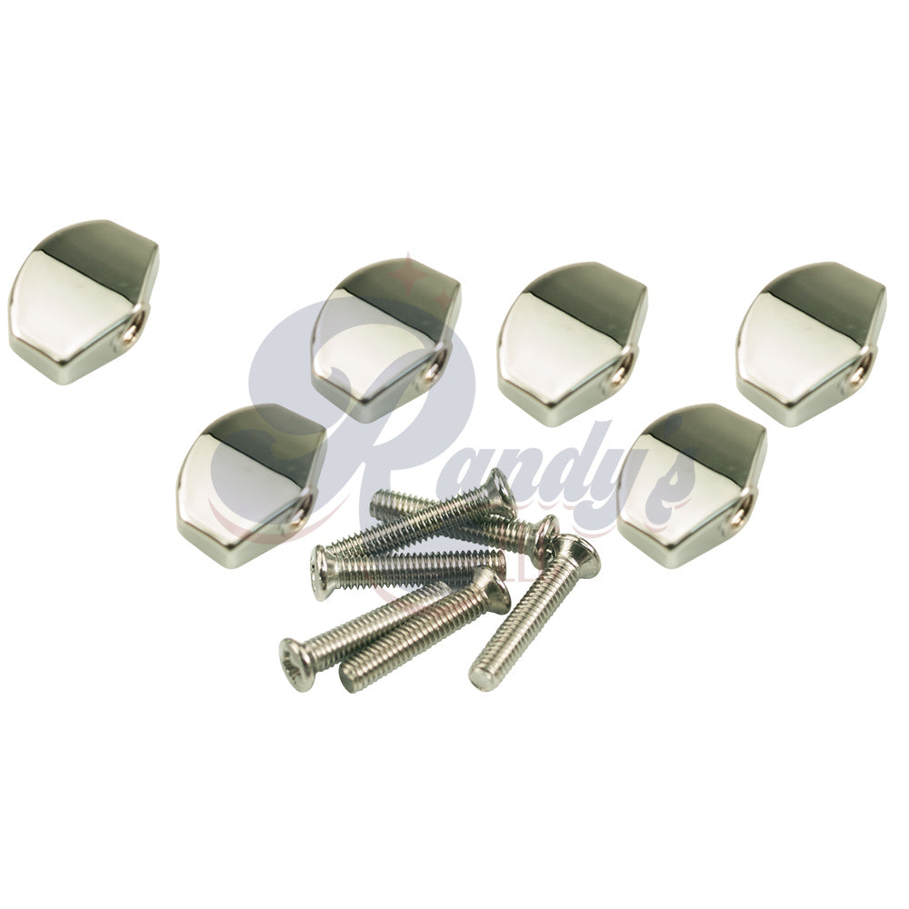 Kluson Replacement Tuner Buttons for Contemporary Diecast Series (6-Pack) Small Traditional CLOSEOUT Randy's LLC