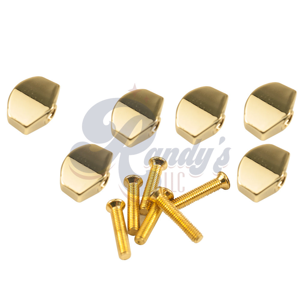 Kluson Replacement Tuner Buttons for Contemporary Diecast Series (6-Pack) Small Traditional CLOSEOUT Randy's LLC