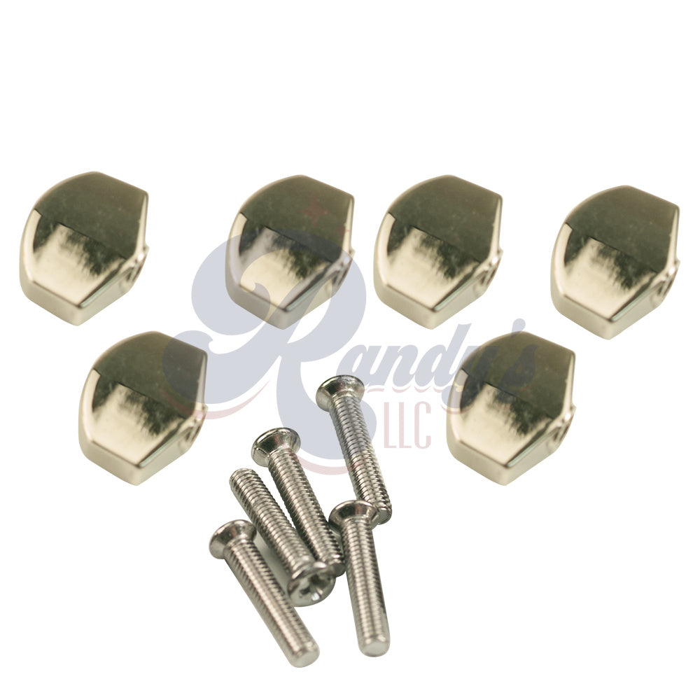 Kluson Replacement Tuner Buttons for Contemporary Diecast Series (6-Pack) Small Traditional CLOSEOUT Randy's LLC