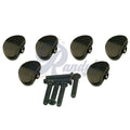 Kluson Replacement Tuner Buttons for Contemporary Diecast Series (6-Pack) Kidneybean - Fits Gibson® CLOSEOUT Randy's LLC