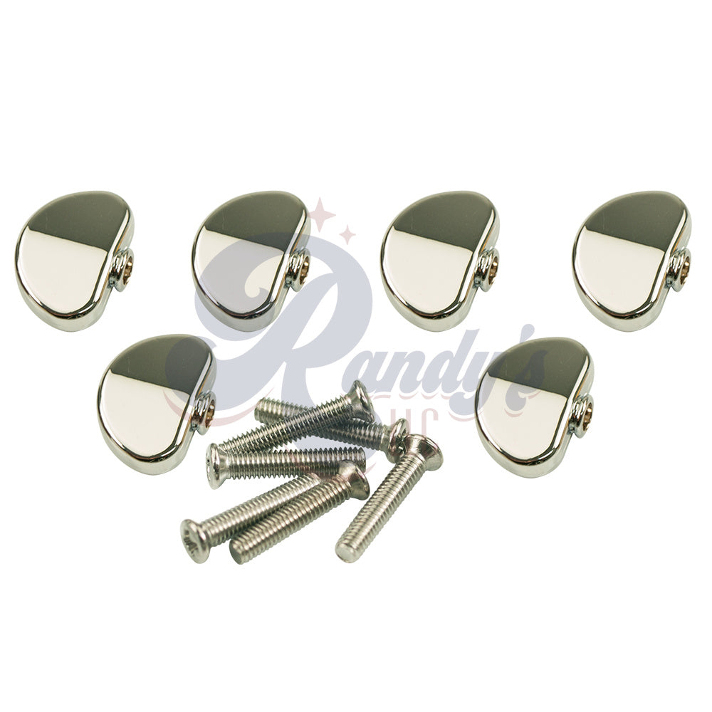 Kluson Replacement Tuner Buttons for Contemporary Diecast Series (6-Pack) Kidneybean - Fits Gibson® CLOSEOUT Randy's LLC
