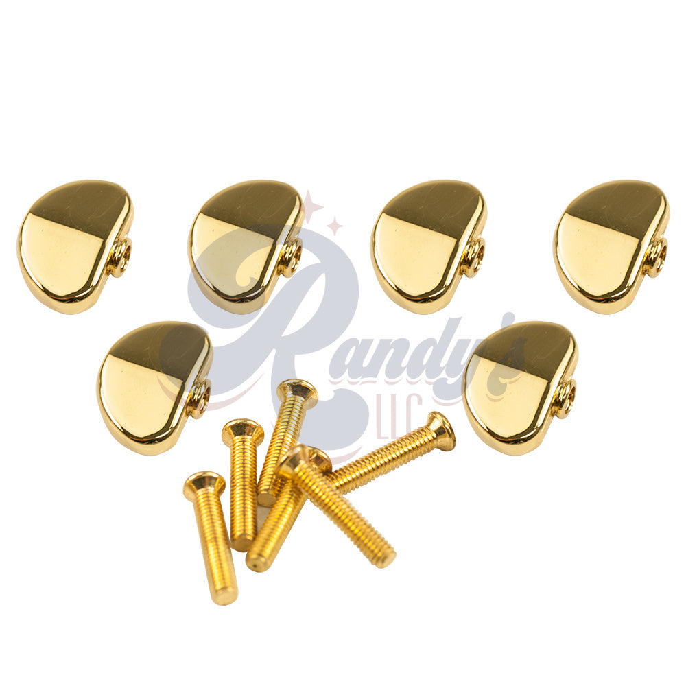 Kluson Replacement Tuner Buttons for Contemporary Diecast Series (6-Pack) Kidneybean - Fits Gibson® CLOSEOUT Randy's LLC