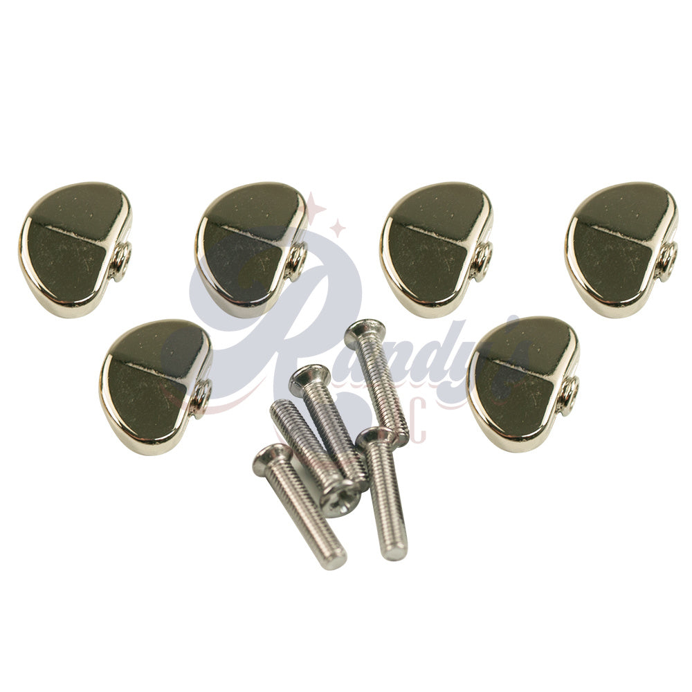 Kluson Replacement Tuner Buttons for Contemporary Diecast Series (6-Pack) Kidneybean - Fits Gibson® CLOSEOUT Randy's LLC