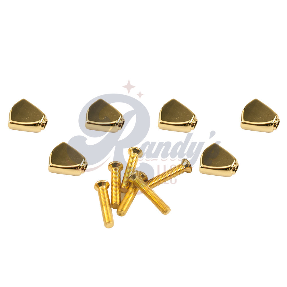 Kluson Replacement Tuner Buttons for Revolution & Plus Series (6-Pack) Keystone - Fits Grover® Randy's LLC