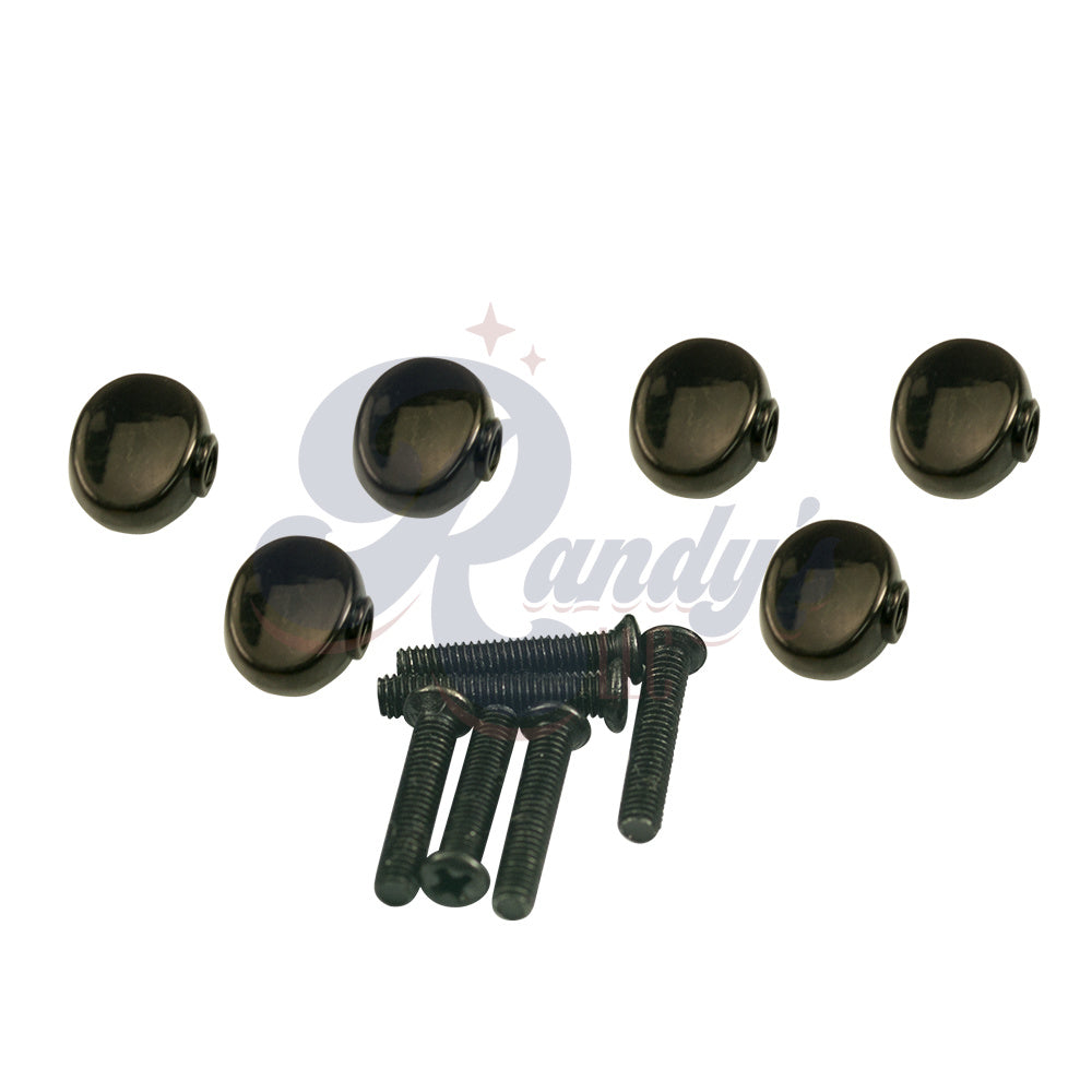 Kluson Replacement Tuner Buttons for Contemporary Diecast Series (6-Pack) Small Oval - Fits Gibson® CLOSEOUT Randy's LLC