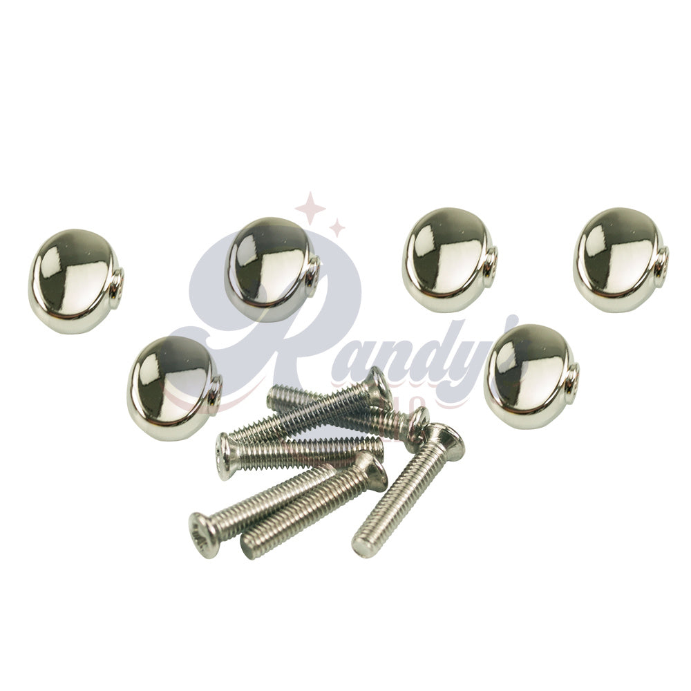 Kluson Replacement Tuner Buttons for Contemporary Diecast Series (6-Pack) Small Oval - Fits Gibson® CLOSEOUT Randy's LLC