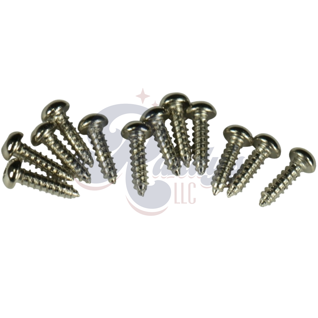 Kluson Mounting Screws for Deluxe or Supreme Series Tuning Machines - Fits Gibson® CLOSEOUT Randy's LLC