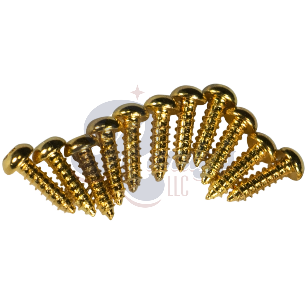 Kluson Mounting Screws for Deluxe or Supreme Series Tuning Machines - Fits Gibson® CLOSEOUT Randy's LLC