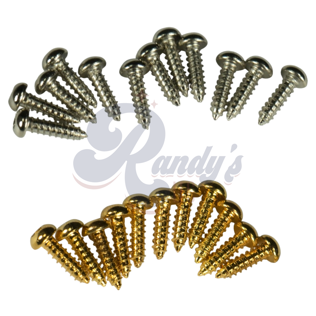 Kluson Mounting Screws for Deluxe or Supreme Series Tuning Machines - Fits Gibson® CLOSEOUT Randy's LLC