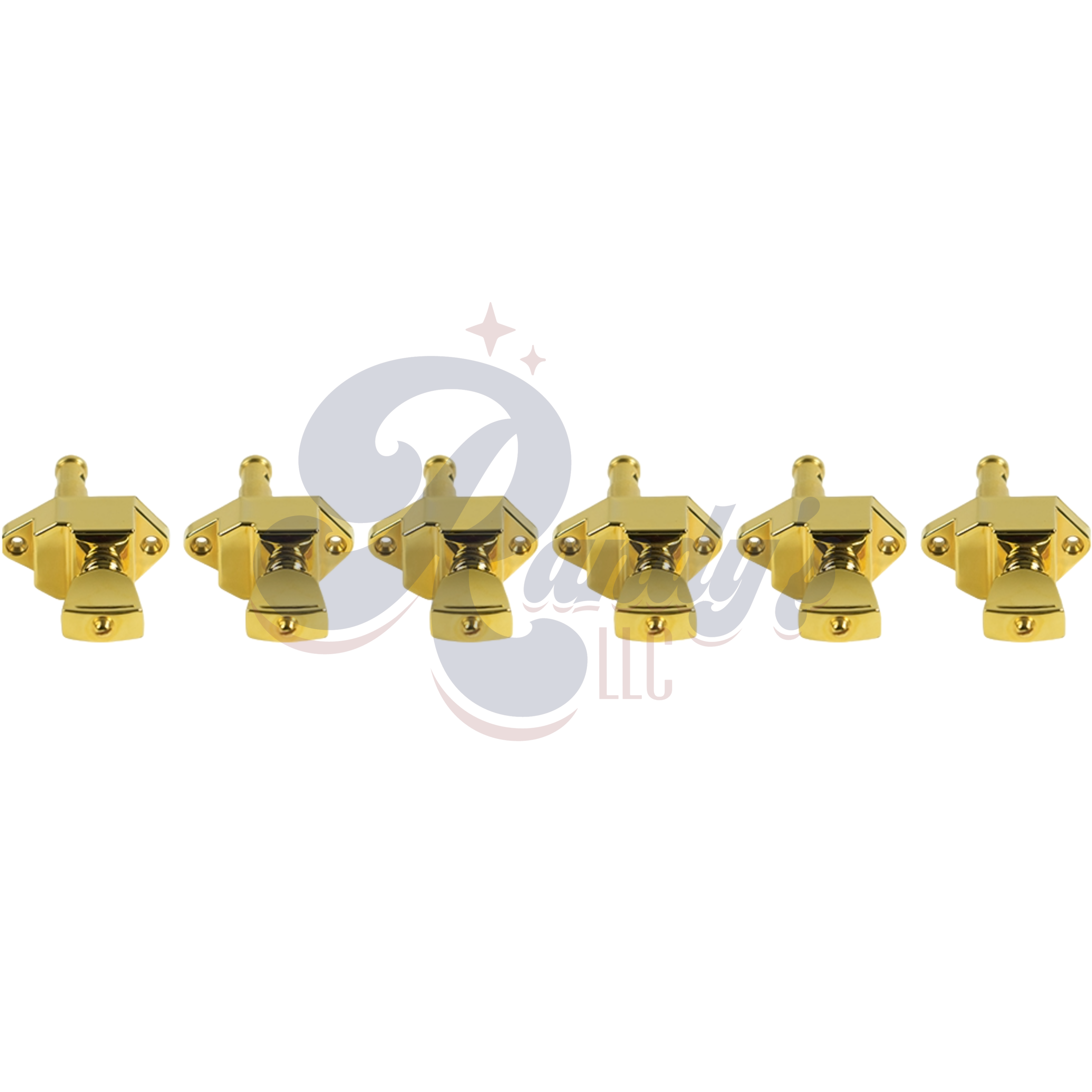 Firebird® "Banjo" Tuners (Vintage Diecast Series) 6-In-Line - Fits Gibson® CLOSEOUT Randy's LLC