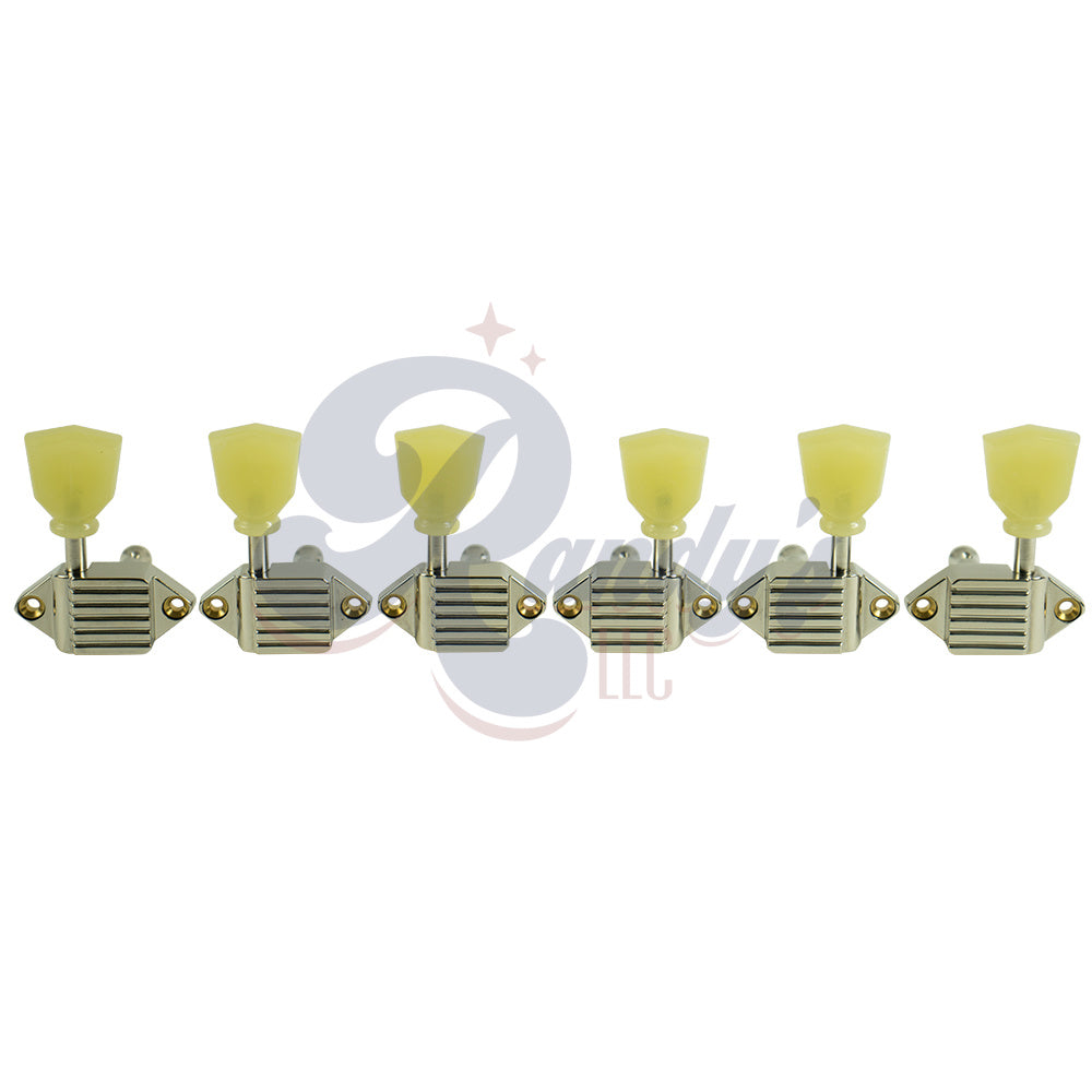Tuners (Vintage Diecast Series) Waffleback "Radiator" w/ Keystone "Tulip" Buttons (L3+R3) - Fits Gibson® Randy's LLC