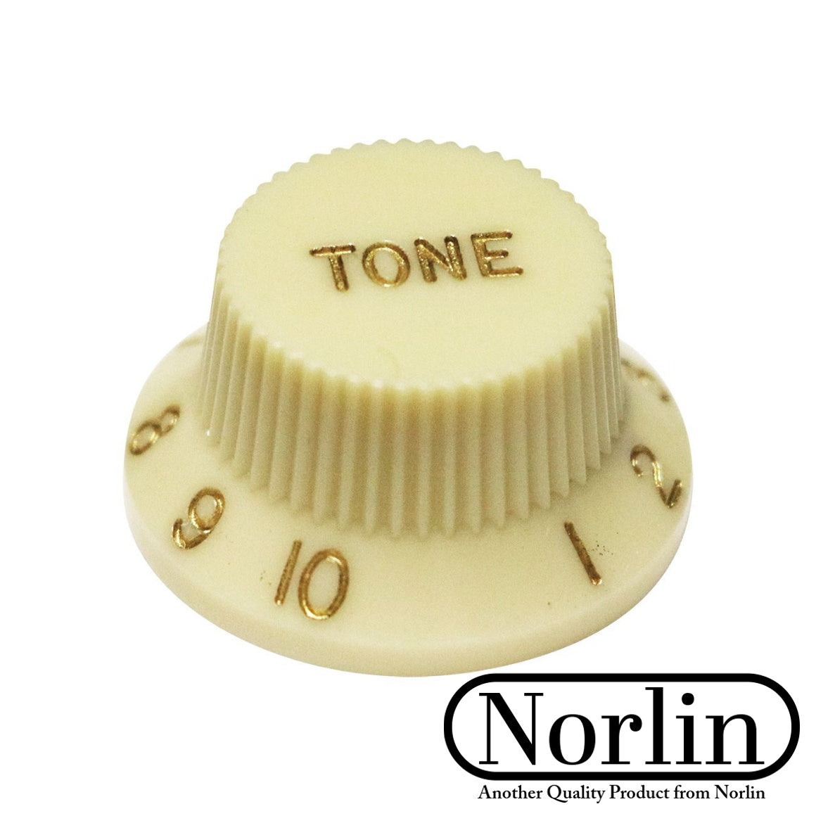 Embossed Top Hat Tone Knob for Fender® Stratocaster® Guitars Randy's LLC