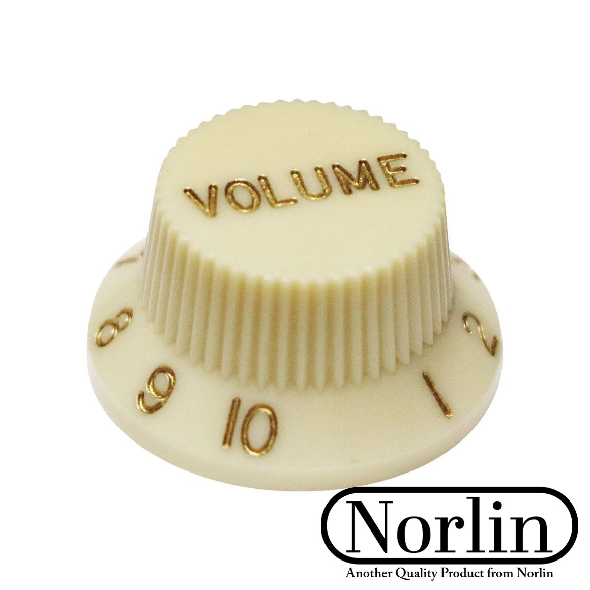 Embossed Top Hat Volume Knob for Fender® Stratocaster® Guitars Randy's LLC