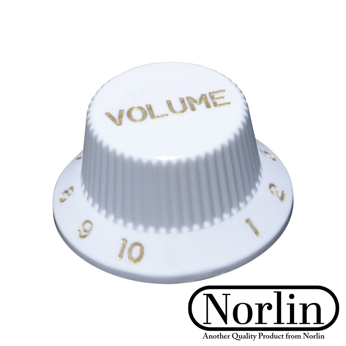Embossed Top Hat Volume Knob for Fender® Stratocaster® Guitars Randy's LLC