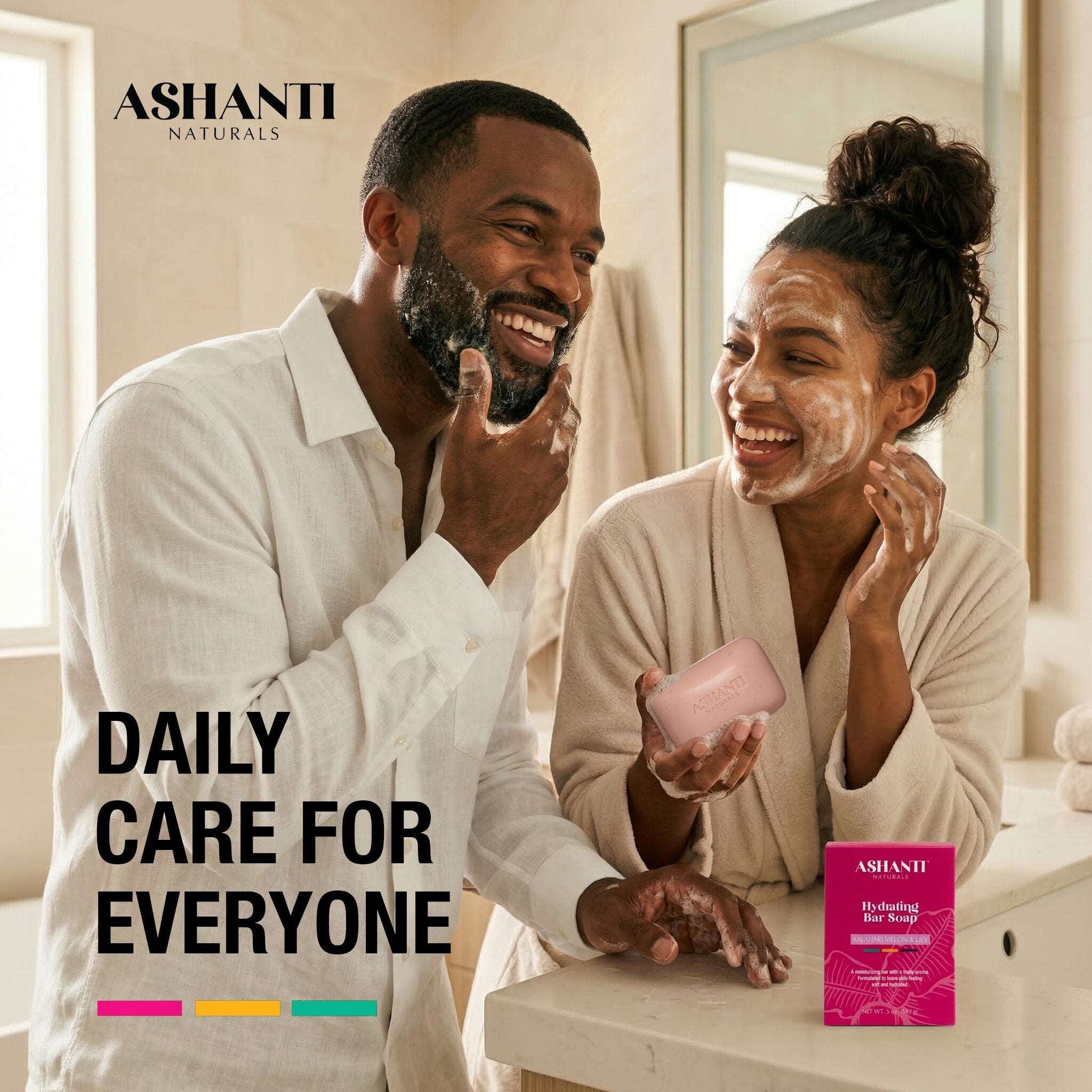 Hydrating Kalahari Melon & Lily Soap Bar AshantiNaturals