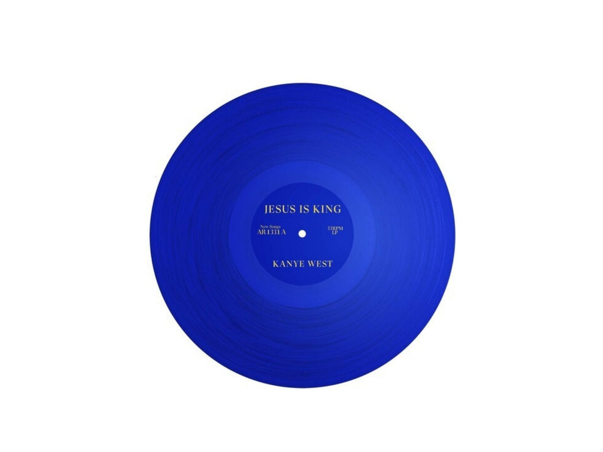 Kanye West - Jesus Is King (Blue Colored Vinyl) Pale Blue Dot Records