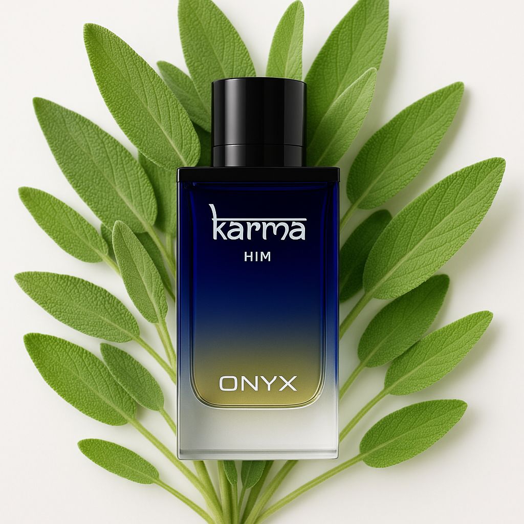 Karma Onyx for him Fragrances Dubai Pure Parfum Spray for Men Fragrance Rack