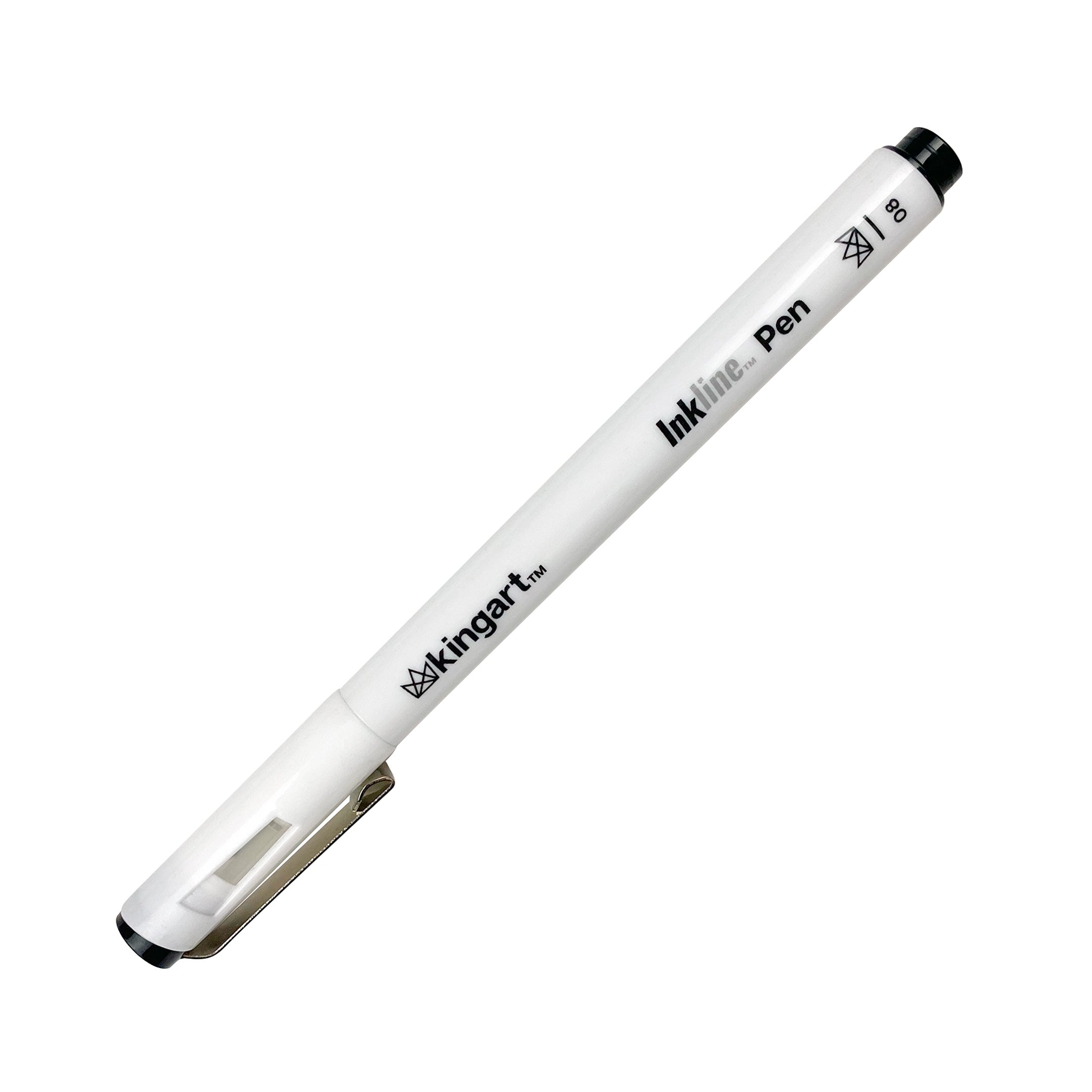 KingArt Inkline Artist Pen .08 Black ShopSketchBox