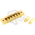 "Harmonica" Tune-O-Matic TOM Bridge w/ Posts (Bell Brass) - Fits Gibson® Randy's LLC